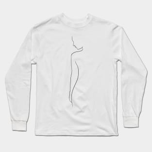 Female figure n.8 Long Sleeve T-Shirt